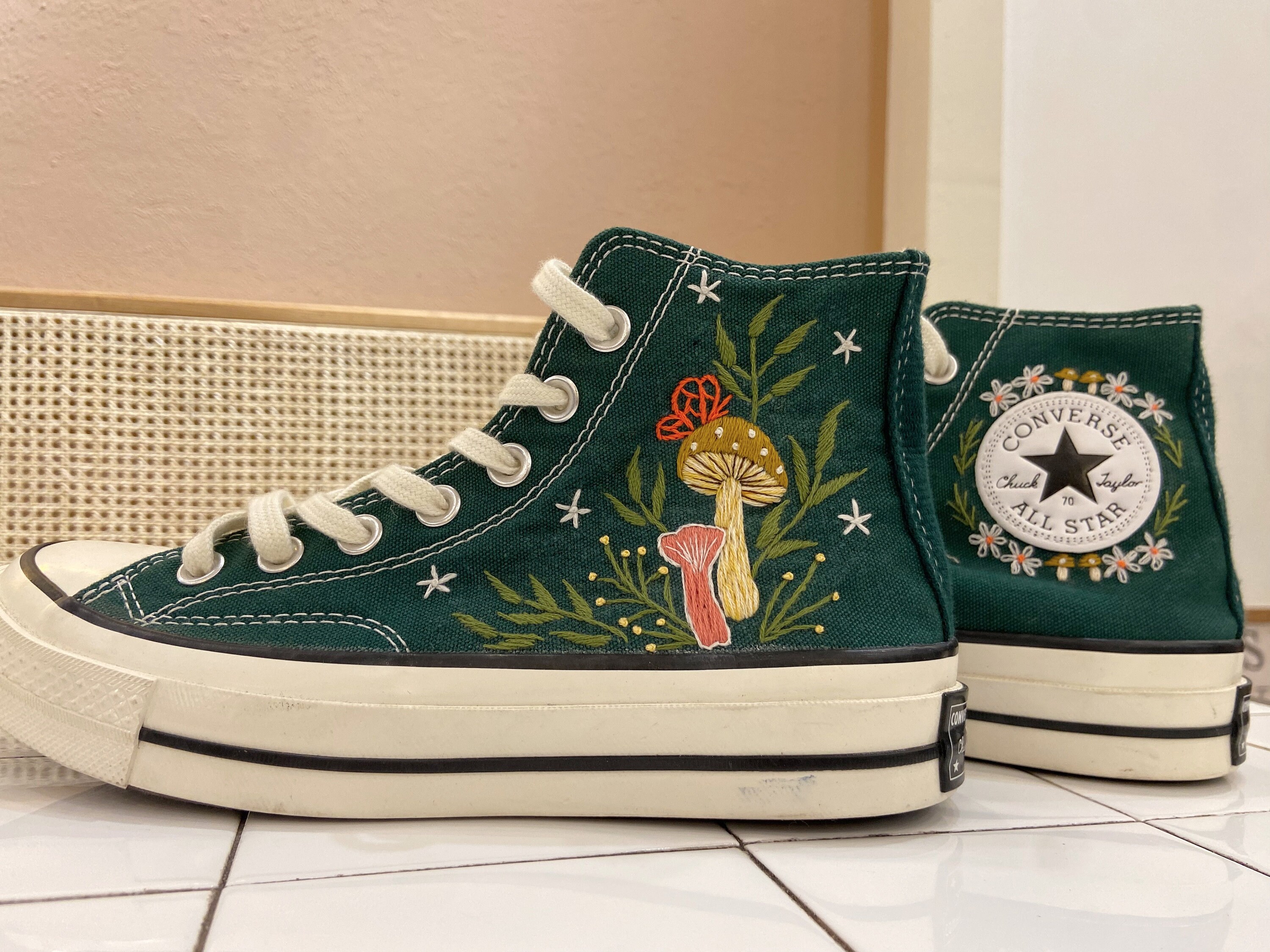 Hippie Converse Etsy UK