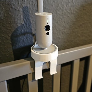 Baby monitor camera mount for baby bed suitable for Philips Avent baby monitor SCD921 or SCD923 image 2