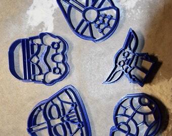 Star Wars Keksausstecher Cookie Cutter zum Plätzchen Backen