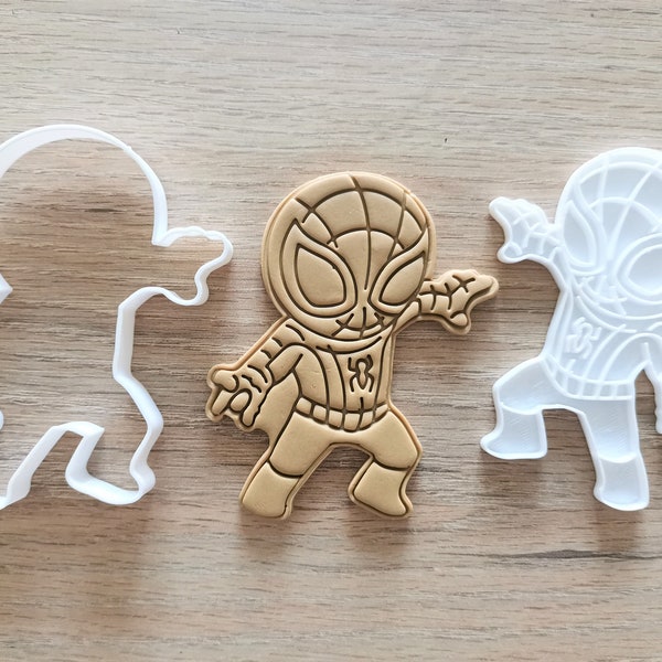 Spiderman Keksausstecher Cookie Cutter zum Plätzchen backen