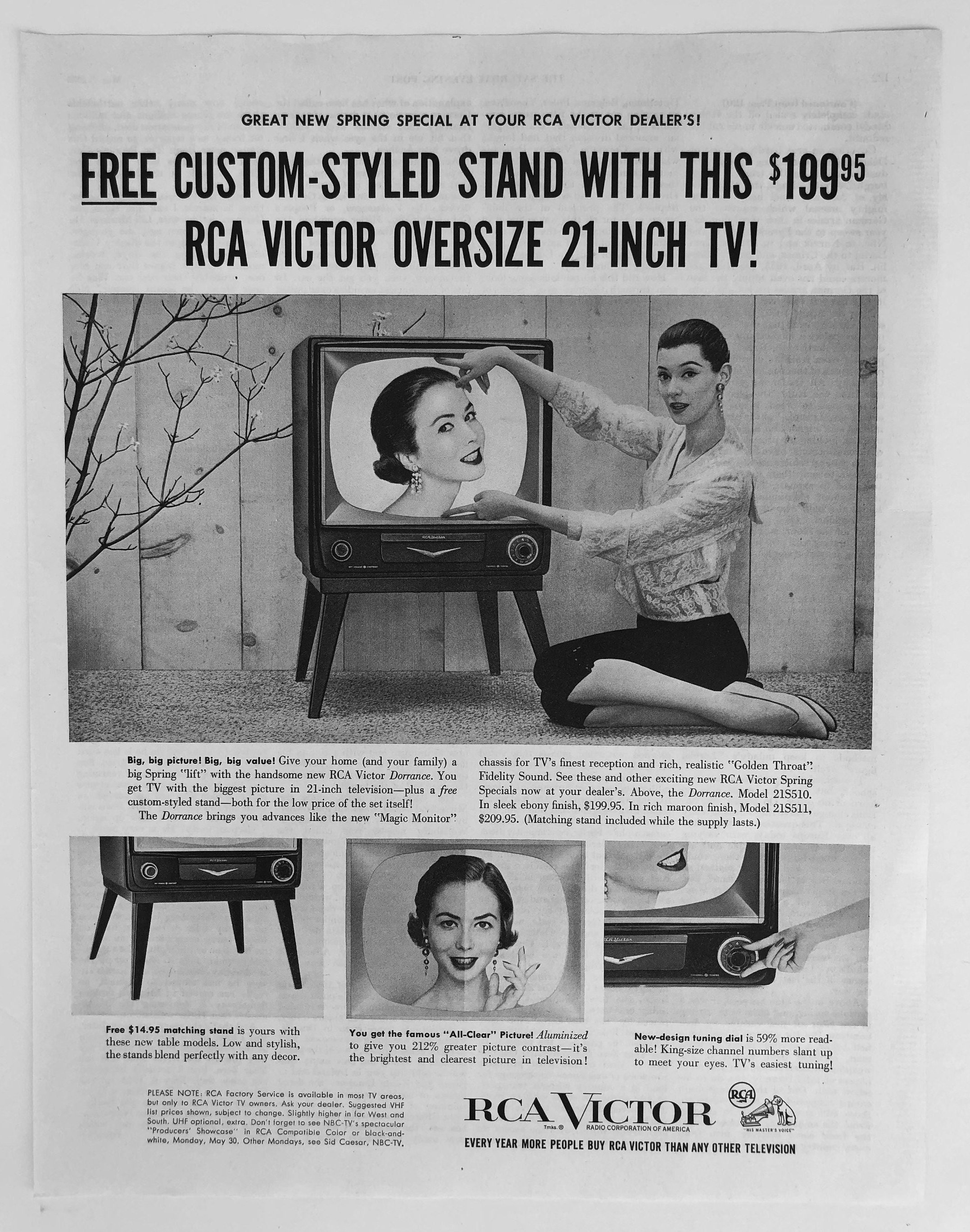 Vintage Rca Victor Televisions