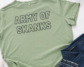 Army, skanks, Mean, Girls, olive