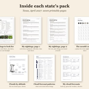 Spring Nature Study Pack, 6 South Central States, Mar-May 2027 (PDF) image 3