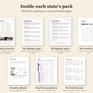 Spring Nature Study Pack, Northeast States, Mar-May 2027 (PDF) image 3