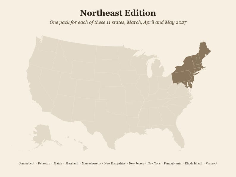 Spring Nature Study Pack, Northeast States, Mar-May 2027 (PDF) image 2