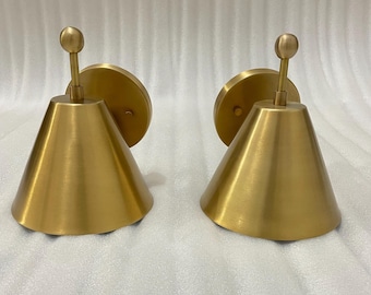 Handmade Pair Of Brass Wall Sconce Elegant Lighting For Your Home Decor