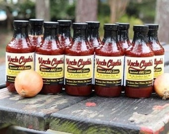 Uncle Clyde's Gourmet BBQ Sauce Case - 12 Pack