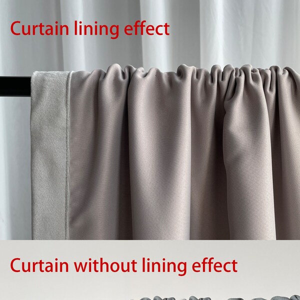 Light Filtering, Custom Curtain Lining, Black Out Lining, Drapery Lining