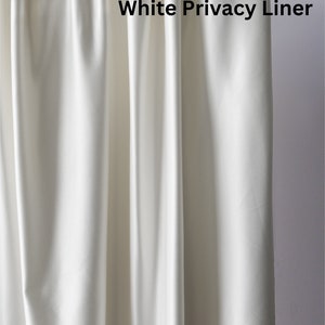 Add Liners To Your Panels, Custom Curtain Lining, Regular Liner, Blackout Liner, Drapery Lining
