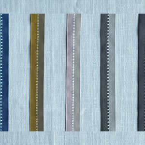 1 Inches Decorative Trims for Drapery, Curtain Tapes, Upholstery Ribbon, Pillow Border, Sold By The Yard
