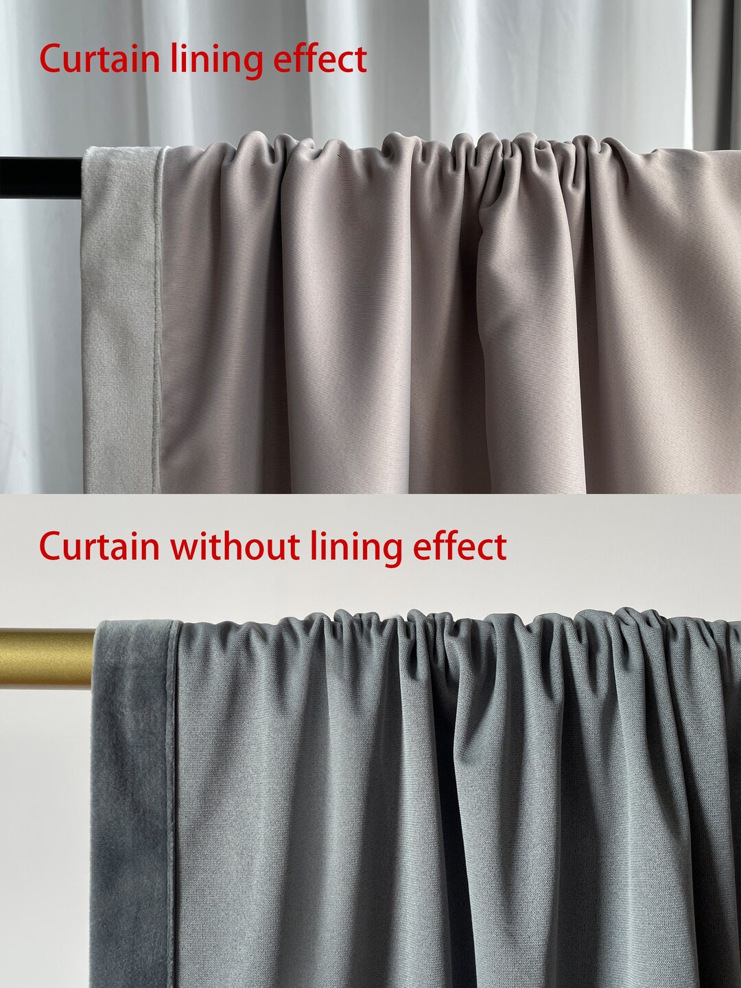 Light Filtering, Custom Curtain Lining, Black Out Lining, Drapery