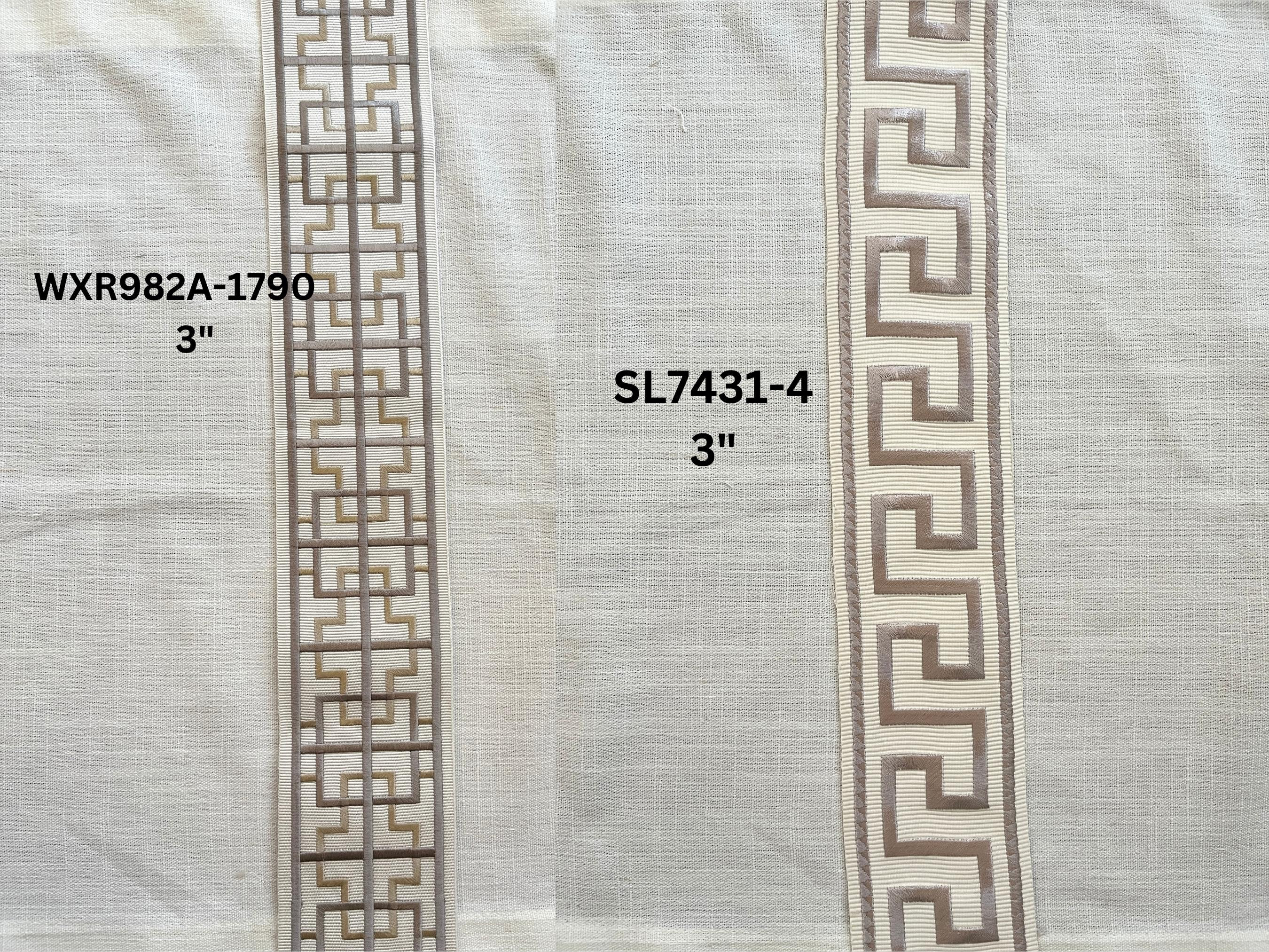 Fabric Trim for dress borders AT-21-484