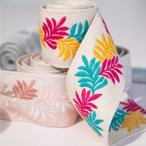 2.75 Inches Decorative Trims for Drapery, Curtain Tapes, Upholstery Ribbon, Pillow Border, Sold By The Yard