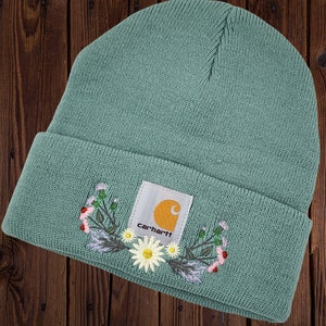 green carhartt beanie women's