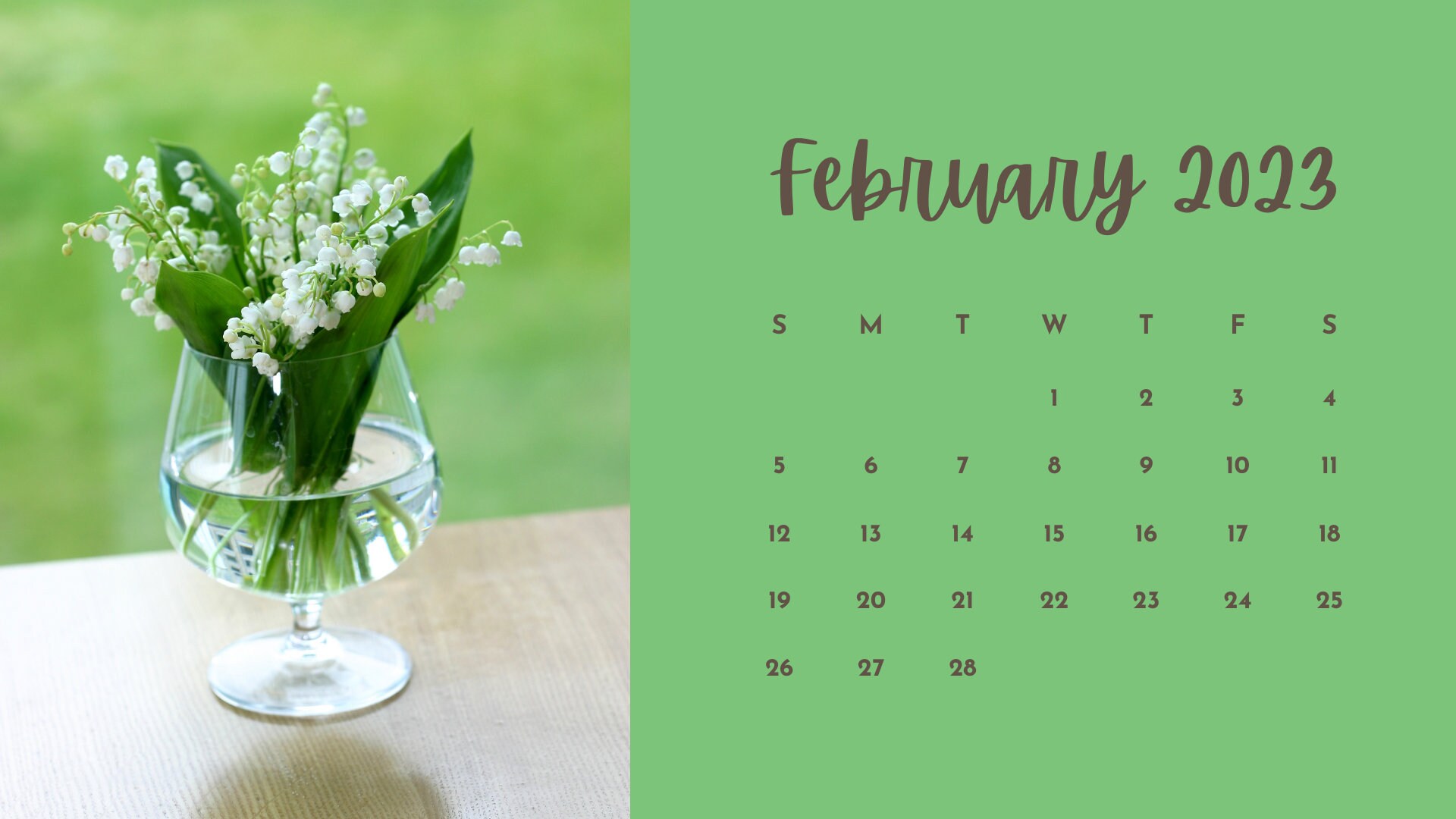 printable-monthly-calendar-2023-flowers-digital-download-etsy-israel