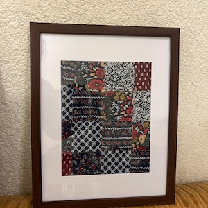 Framed Vintage Quilt Wall Art
