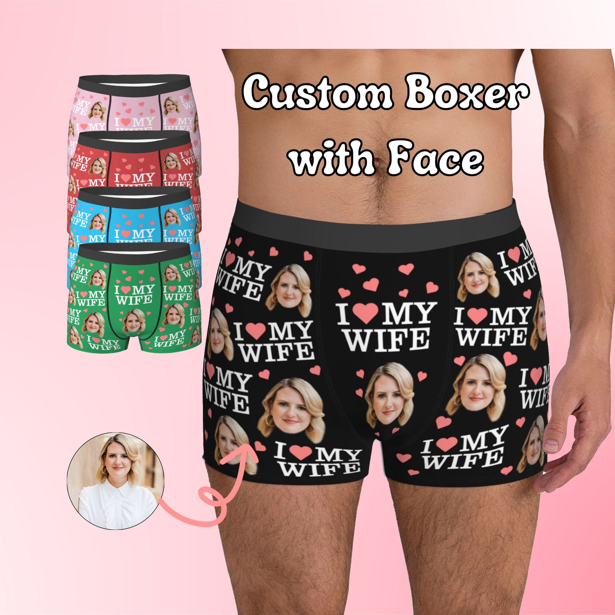 Gifts for Him Custom Boxer Custom Face Boxer Personalised MiniMe Boxer –  unhattar