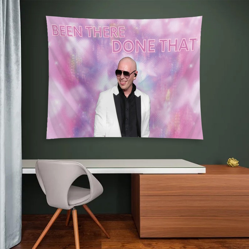 Mr Worldwide Funny Tapestry Been There Done That Tapestry Funny Dorm Mr Worldwide Funny Tapestry Been There Done That Tapestry Funny Dorm