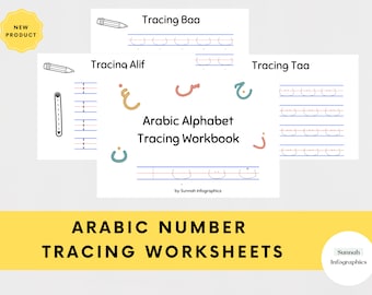 Arabic Alphabet Tracing Workbook