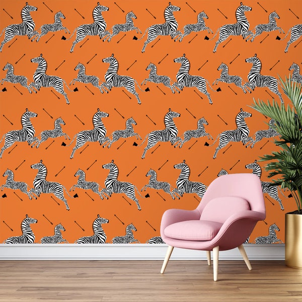 Temporary Wallpaper Vintage Landscape Etsy