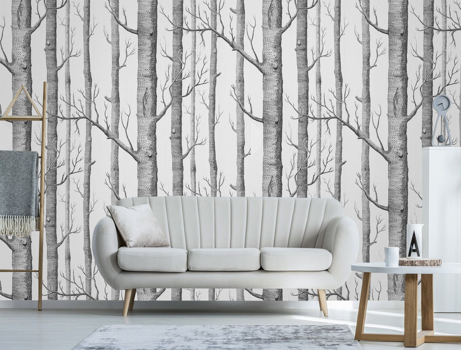 10 Excellent Sources for Buying Birch Tree Wallpaper  Apartment Therapy