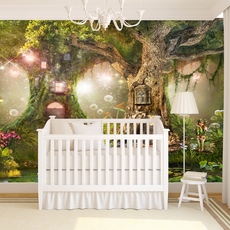 Fairy Wallpaper Mural - Etsy