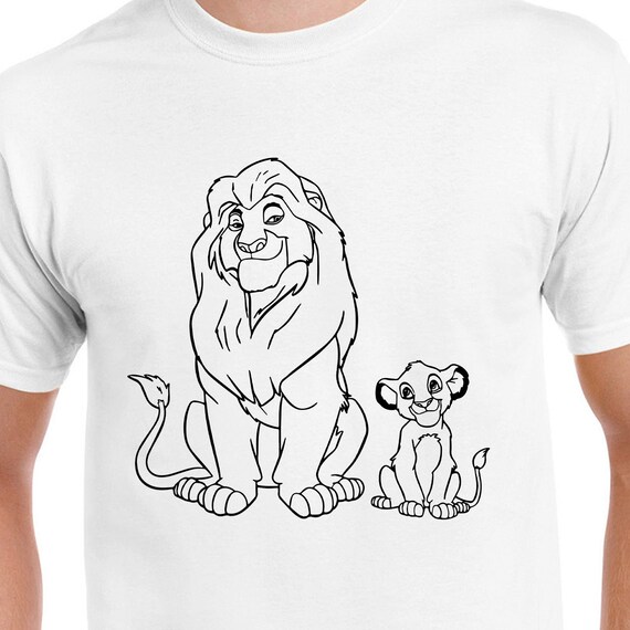 Mufasa And Simba Cut Files / Cricut / Silhouette Cameo / Svg - Etsy España