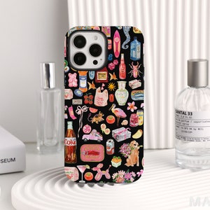 Piękne naklejki Graffiti spersonalizowane etui na telefon iPhone 14 12 13 Pro Max XR 11 Pro Max wytrzymała osłona zatrzaskowa SE etui na iPhone'a, prezent na boże narodzenie