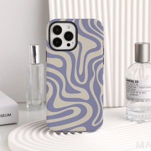 Lavender Cream Personalized Phone Case For iPhone 14 12 13 Pro Max XR 11 Pro Max Tough Snap Cover SE iPhone Case, Christmas Gift