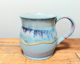 Handmade Stoneware Mug in Unicorn Glaze
