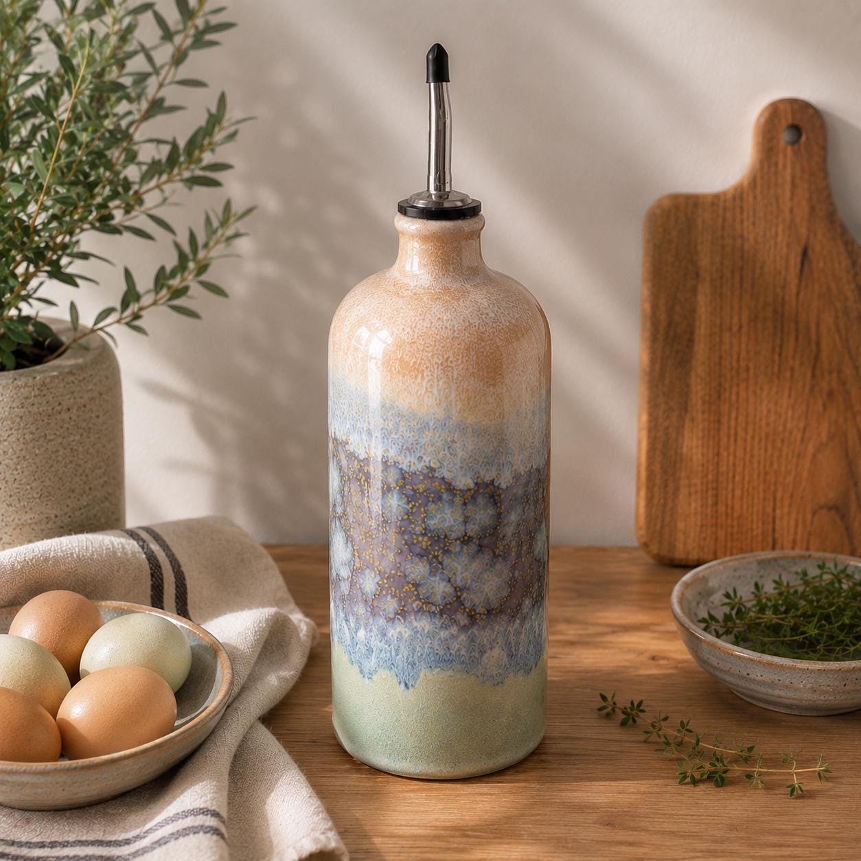 大きな陶器の瓶 - Etsy 日本