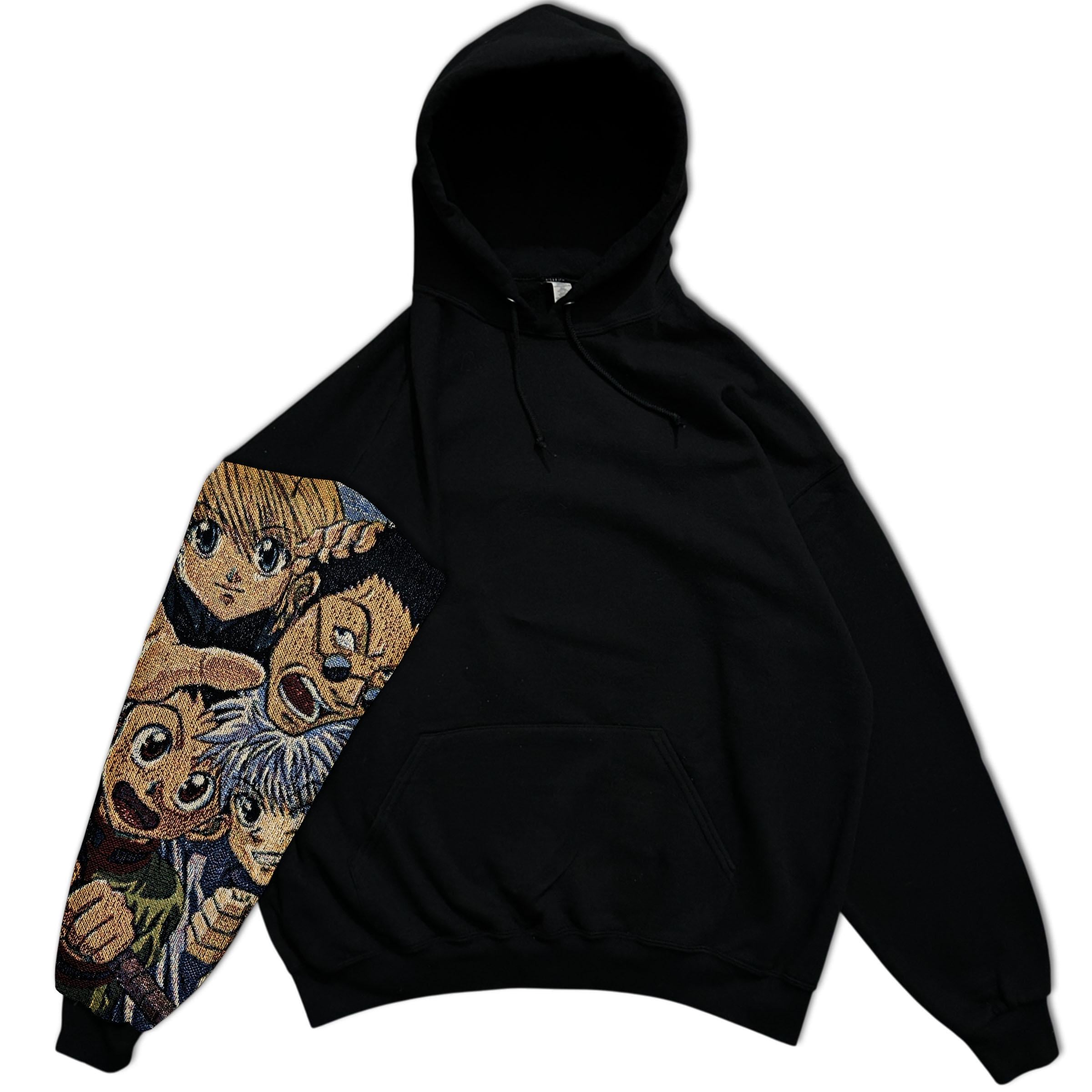 ハンター HUNTER レディース ORIGINAL SWEATSHIRT 黒 Hunter X Hunter Japan Anime Men Women Hoodies Killua Zoldyck