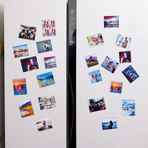 Magnet Custom Print Kühlschrankmagnet Fotodruck Geschenk Custom Gift Holiday Kühlschrankmagnet Geschenk für Klassenkameraden Freunde Eltern