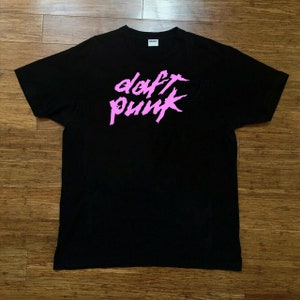 Daft Punk Discovery Black Tshirt Tank Top Sweatshirt Hoodies Unisex Size S- 4XL Adult High Quality Best Gift