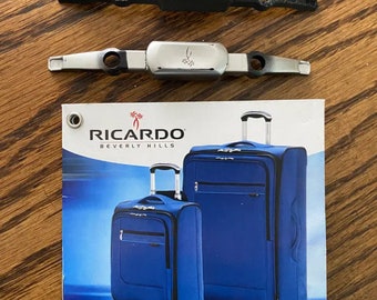 Ricardo luggage button handle replacement,Personalize it with your initials