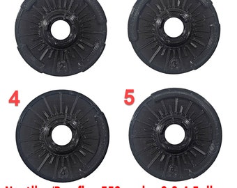 Replacement discs for Bowflex Selecttech 552 Series 2 Disc 2, 3, 4, 5, New Bowflex Series 2 disc, Bowflex Series 552 dumbbell replacements