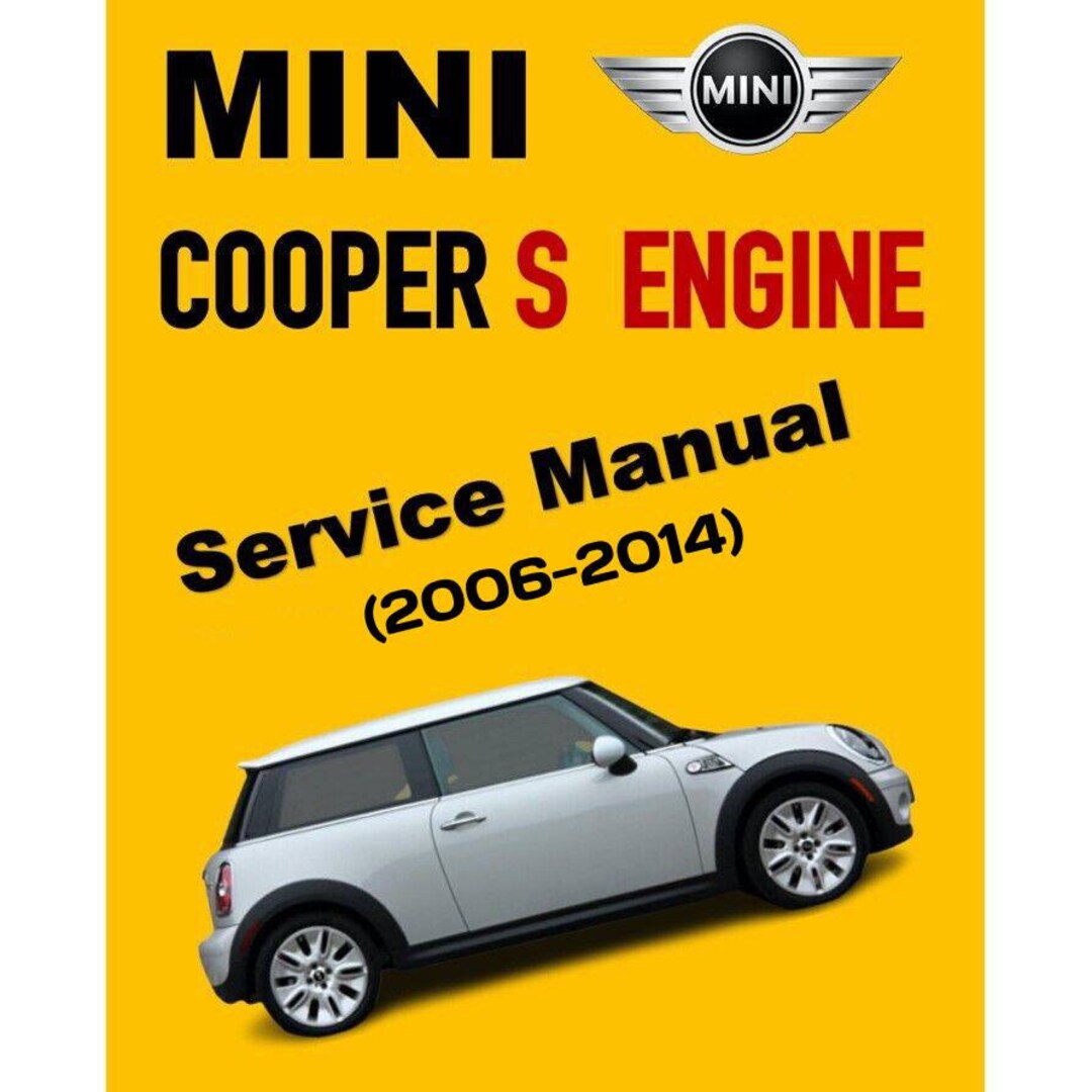 Mini Coopers,manual De Servicio De Taller,20062014chasis_r56r57 Etsy