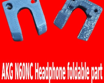 AKG N60NC Parte pieghevole per cuffie, wireless/cerniera rotta/riparazione N60nc, 1 set di 4 pezzi