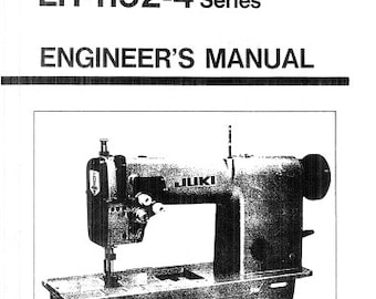 JUKI LBH-790 SERIES Engineers Manual, Digital download only in pdf format