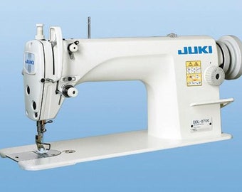 Manual de instrucciones de la máquina de coser Juki DDL-8700 Solo descarga digital en PDF
