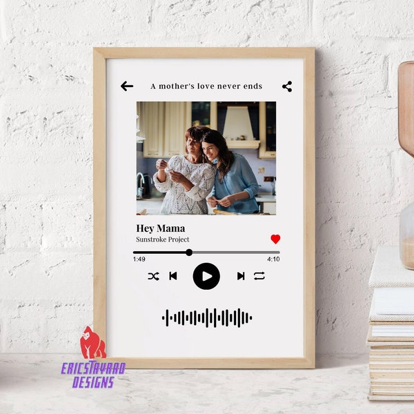 Personalized Qr Picture Frames Etsy