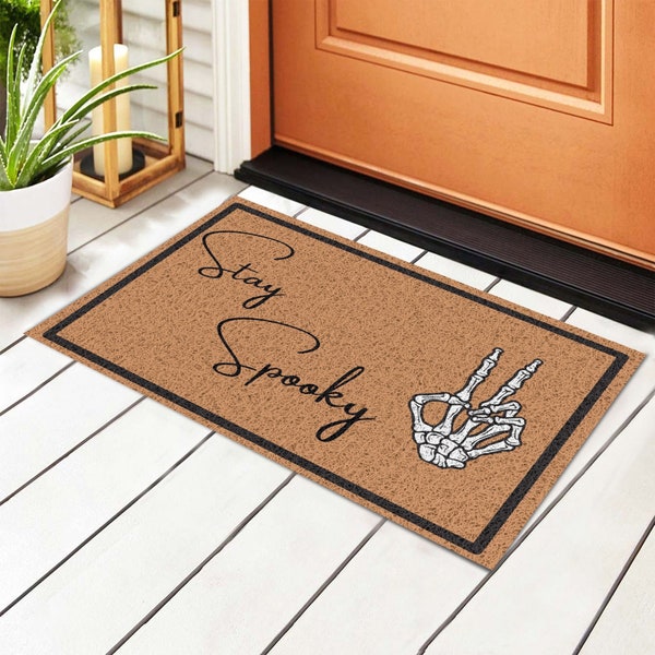 Hippie And Drove Door Mat main image 1