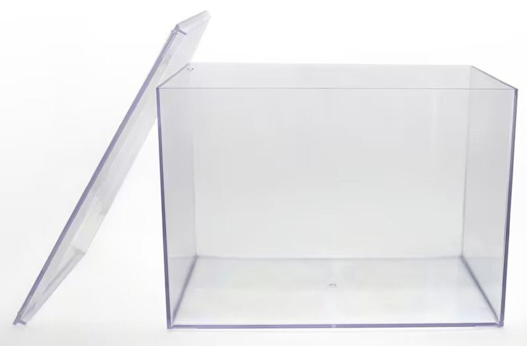 Clear Plastic Display Box 12.5 X 8.5 X 9 Etsy