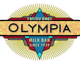 Olympia Milk Bar Unisex t-shirt