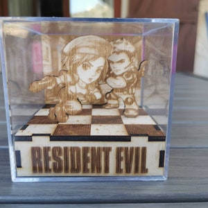 Resident Evil Diorama Cube