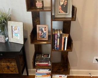 Bibliotheque En Forme D Arbre Etsy France