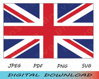 Reino Unido de Gran Bretaña Bandera PNG, Inglaterra Flag Cutting File EPS, capas, Silueta, Fabricación de tarjetas, Clipart, Calcomanía de vinilo