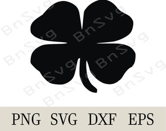 Shamrock SVG, Luck PNG, Different Leaf EPS, Cut files, layered, Cricut, Silhouette, Card Making, Clipart, Vinyl decal