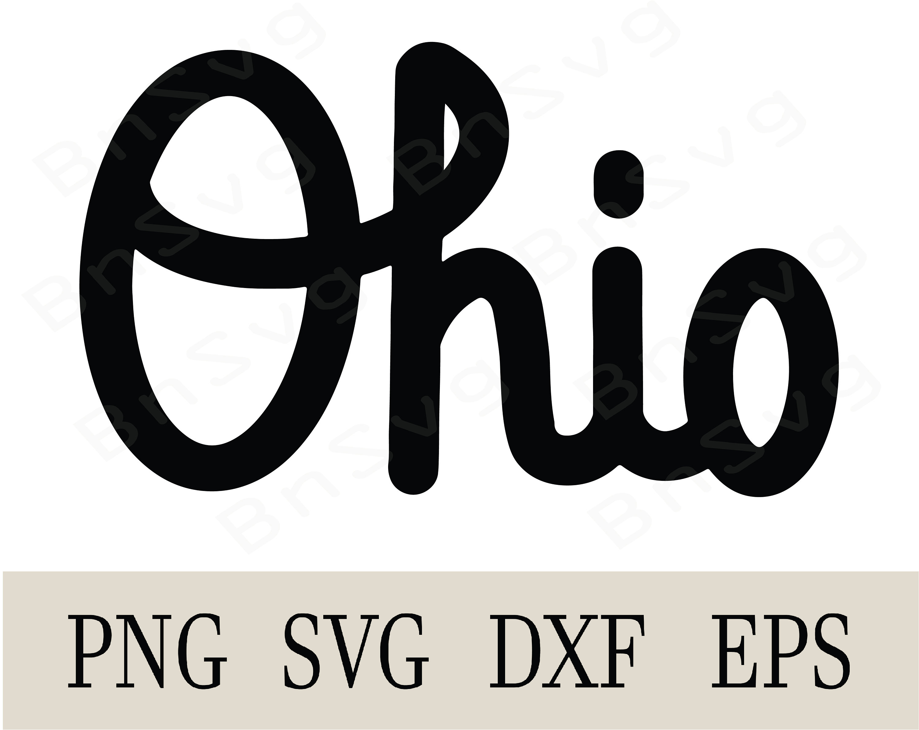 Ohio Outline Tattoo with Script - wide 8