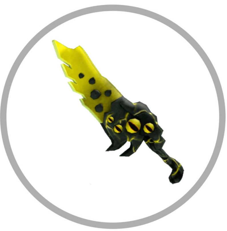 Yellow Seer Mm2 Godly Roblox Rare Cheap Fast Delivery Digital Etsy